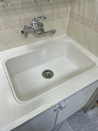 大阪府和泉市 人工大理石シンク再生塗装